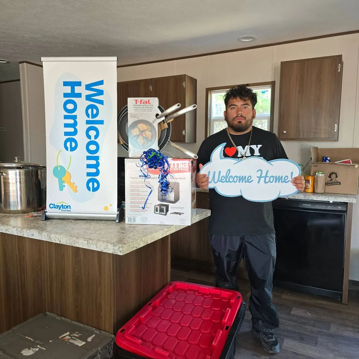 PABLO T. welcome home image