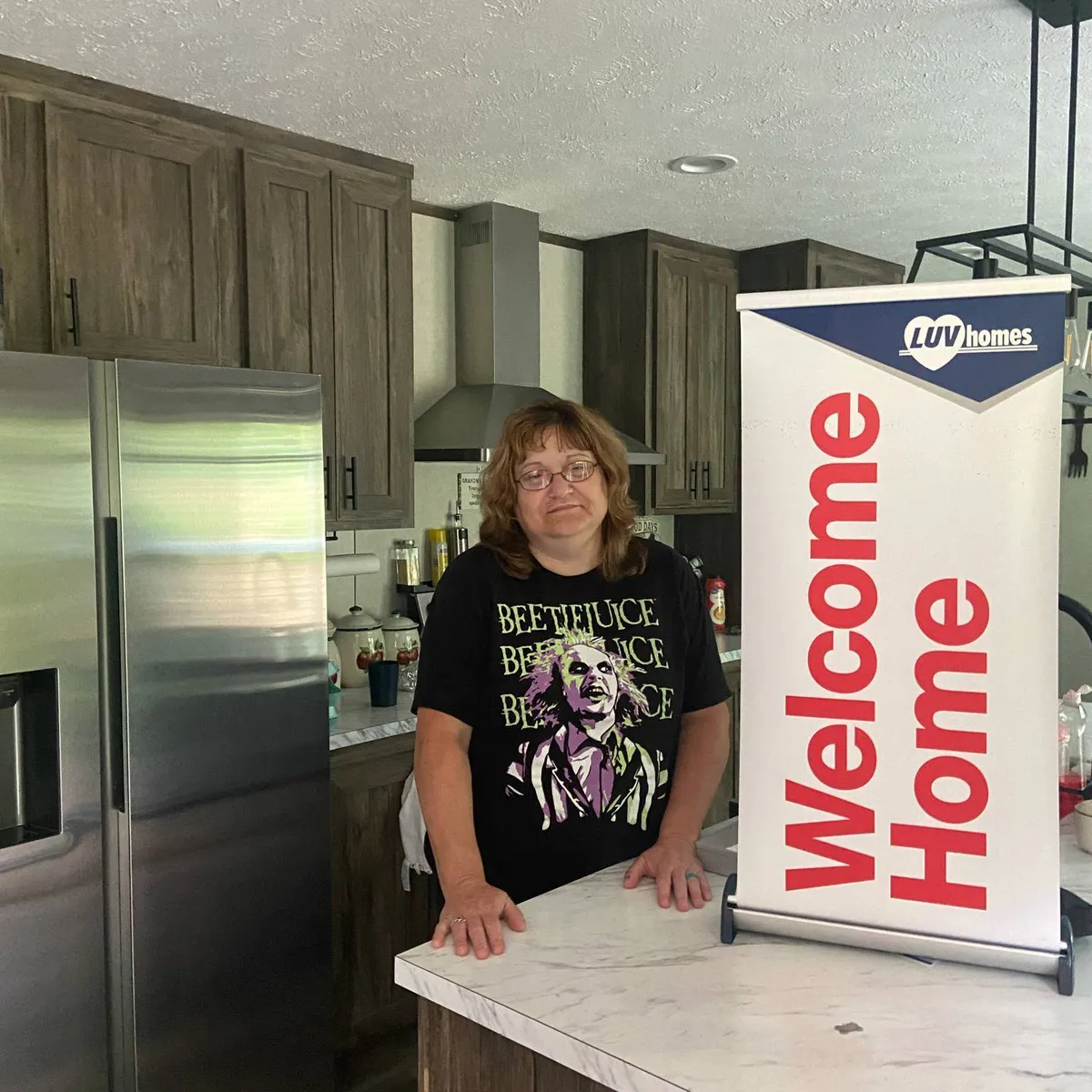 CHARLES T. welcome home image