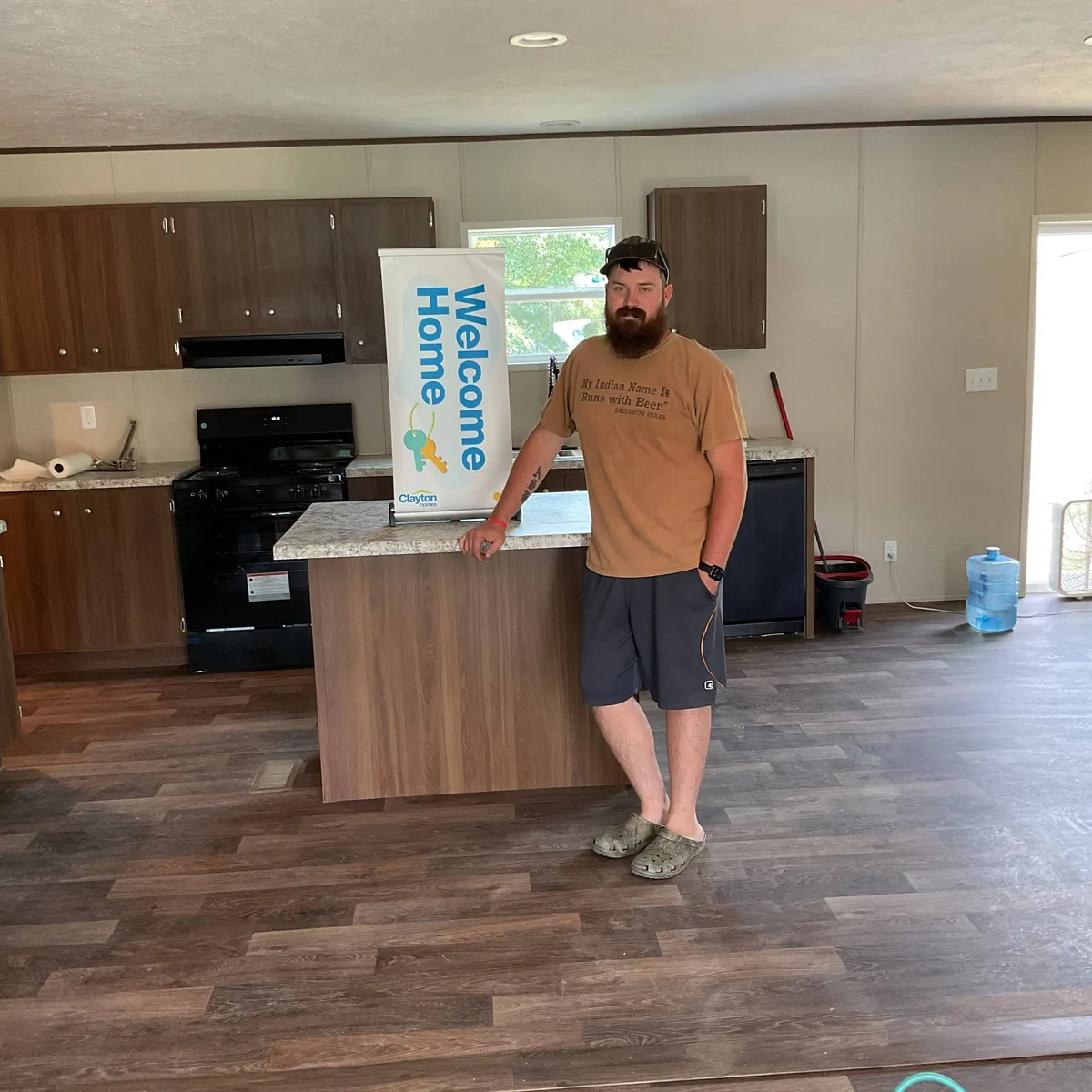 DOMNICK A. welcome home image