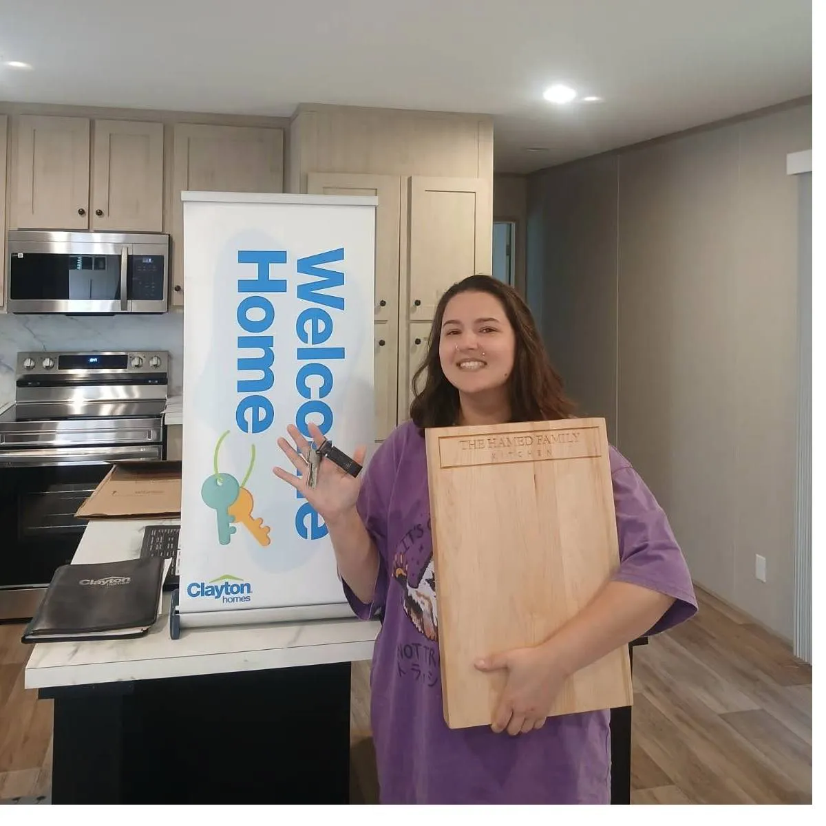 Yasmeen H. welcome home image