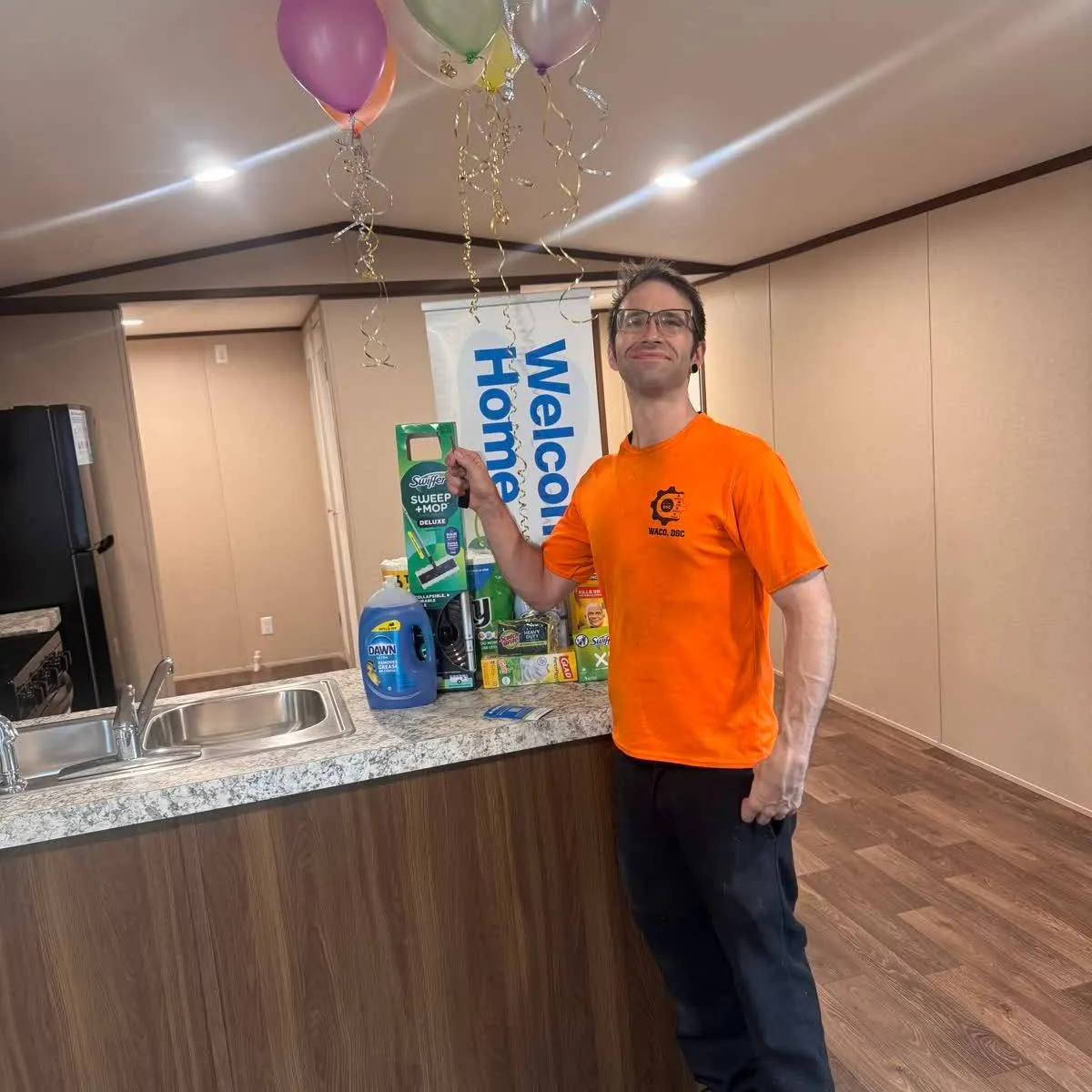 JEFFREY D. welcome home image