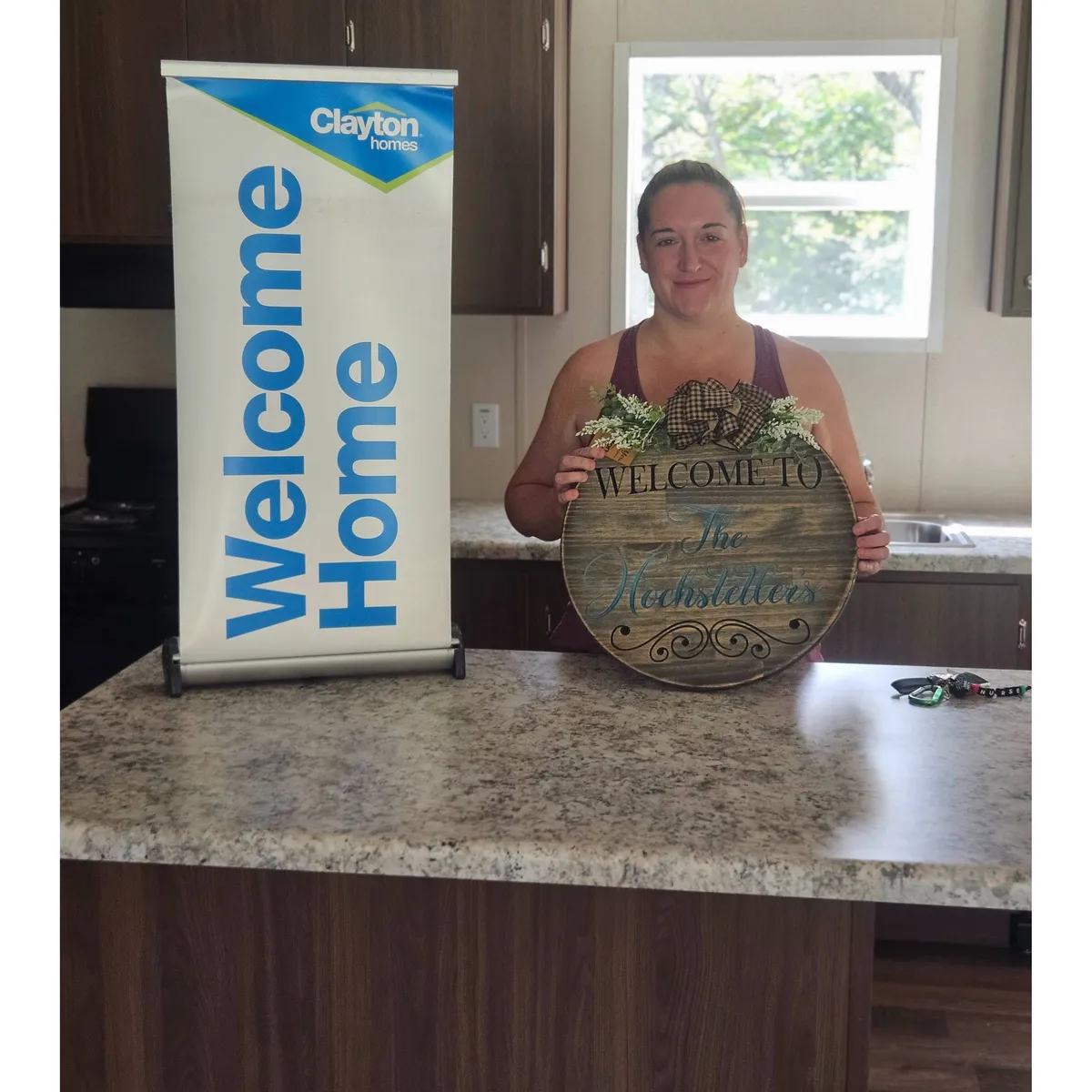Ashley H. welcome home image