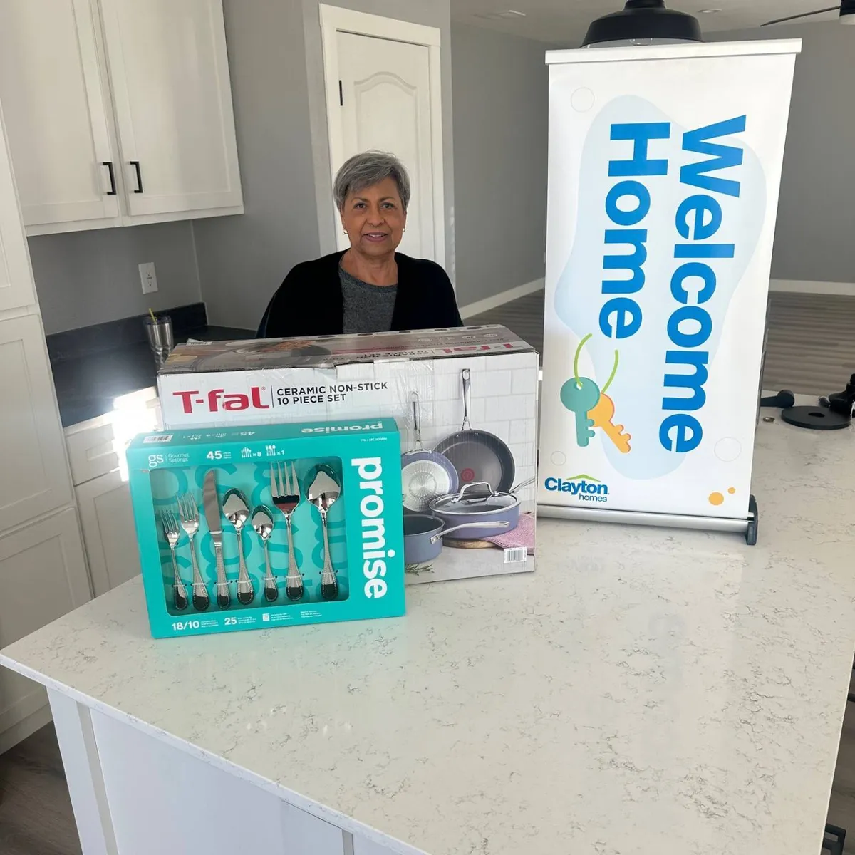 WINNIFRED R. welcome home image