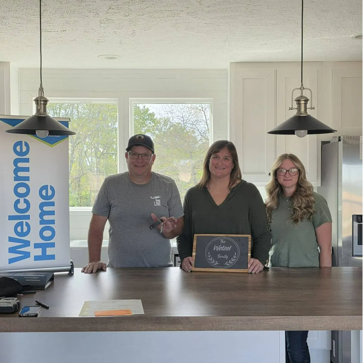 MICHAEL W. welcome home image