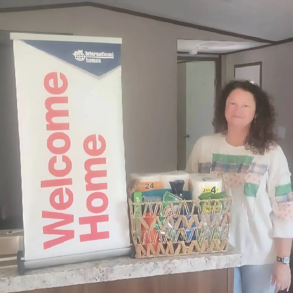 JEFFREY P. welcome home image