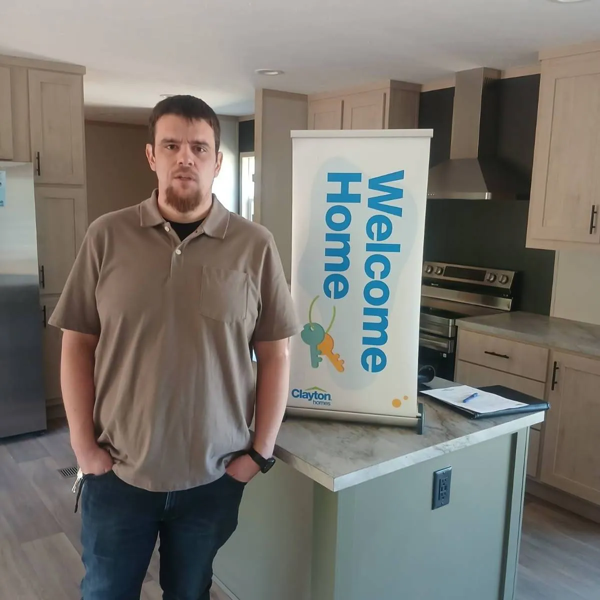 Sabashton M. welcome home image