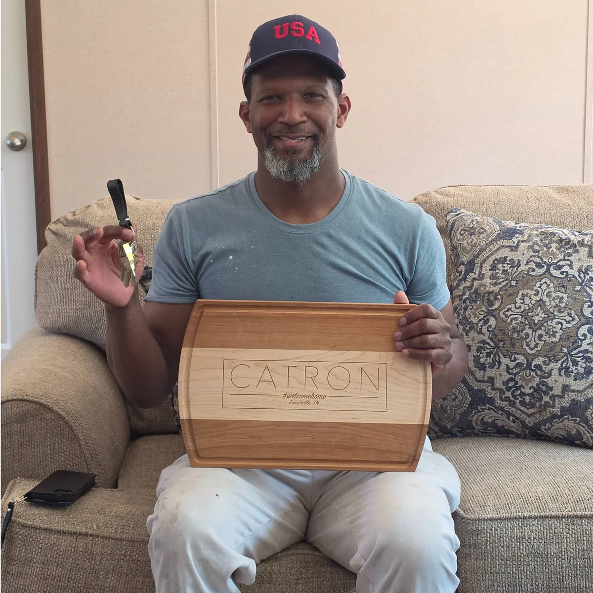 DESMOND C. welcome home image