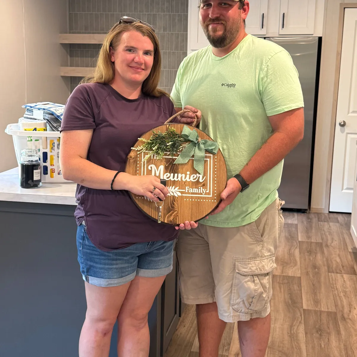 LINDSEY M. welcome home image