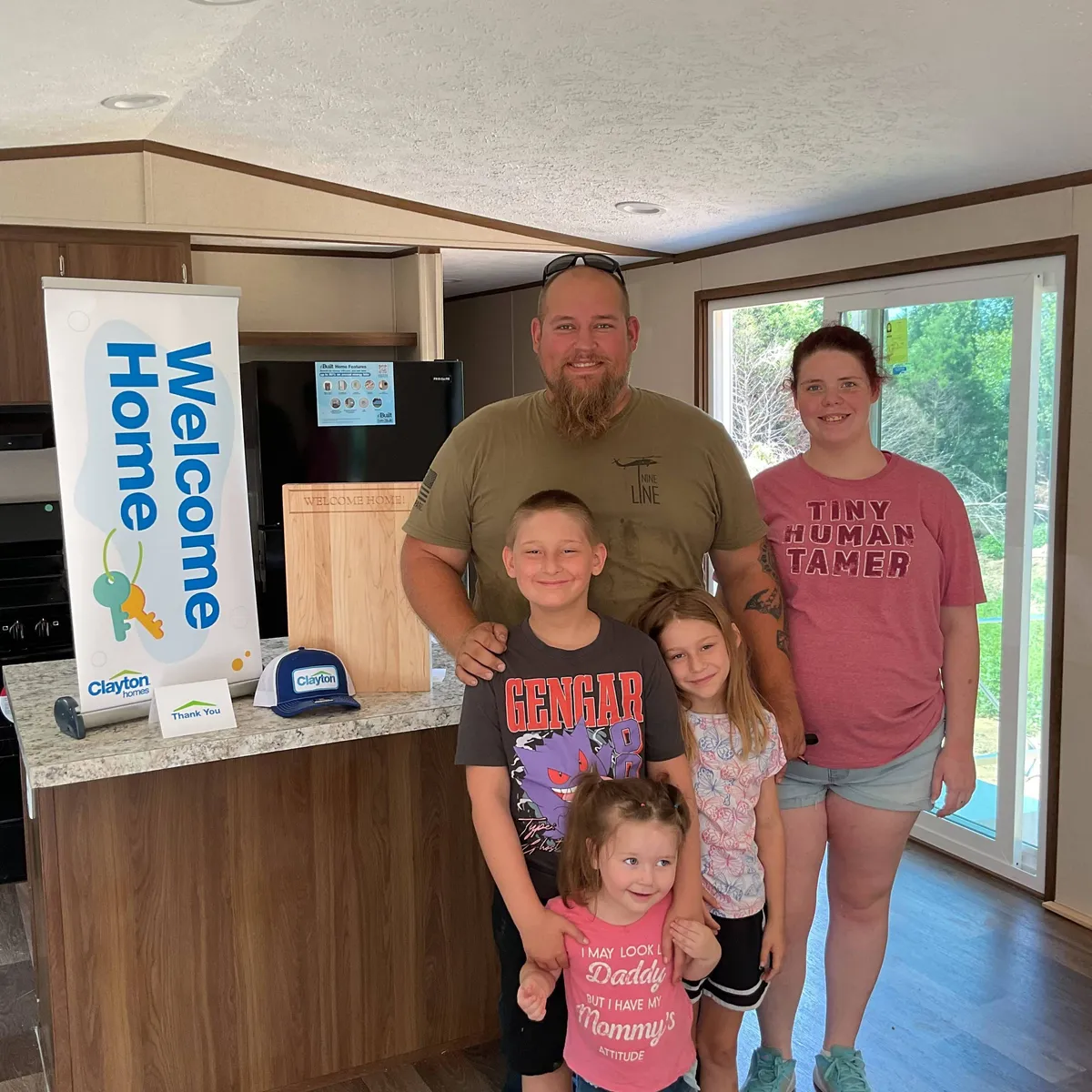 Mitchell G. welcome home image