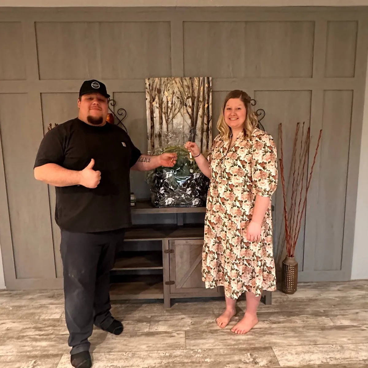 DEAN E. welcome home image