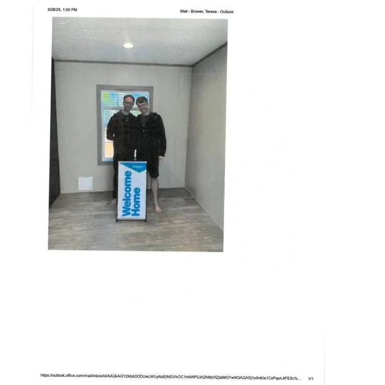 JORDAN H. welcome home image