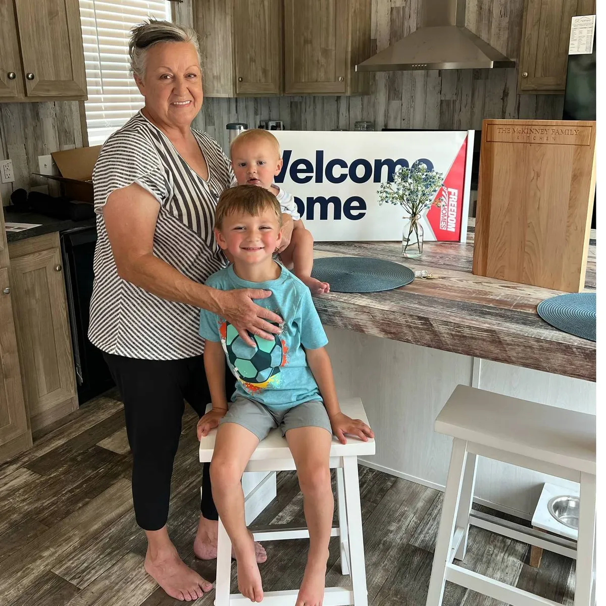 TREVA M. welcome home image