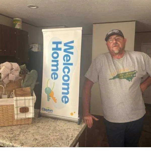 RONALD R. welcome home image
