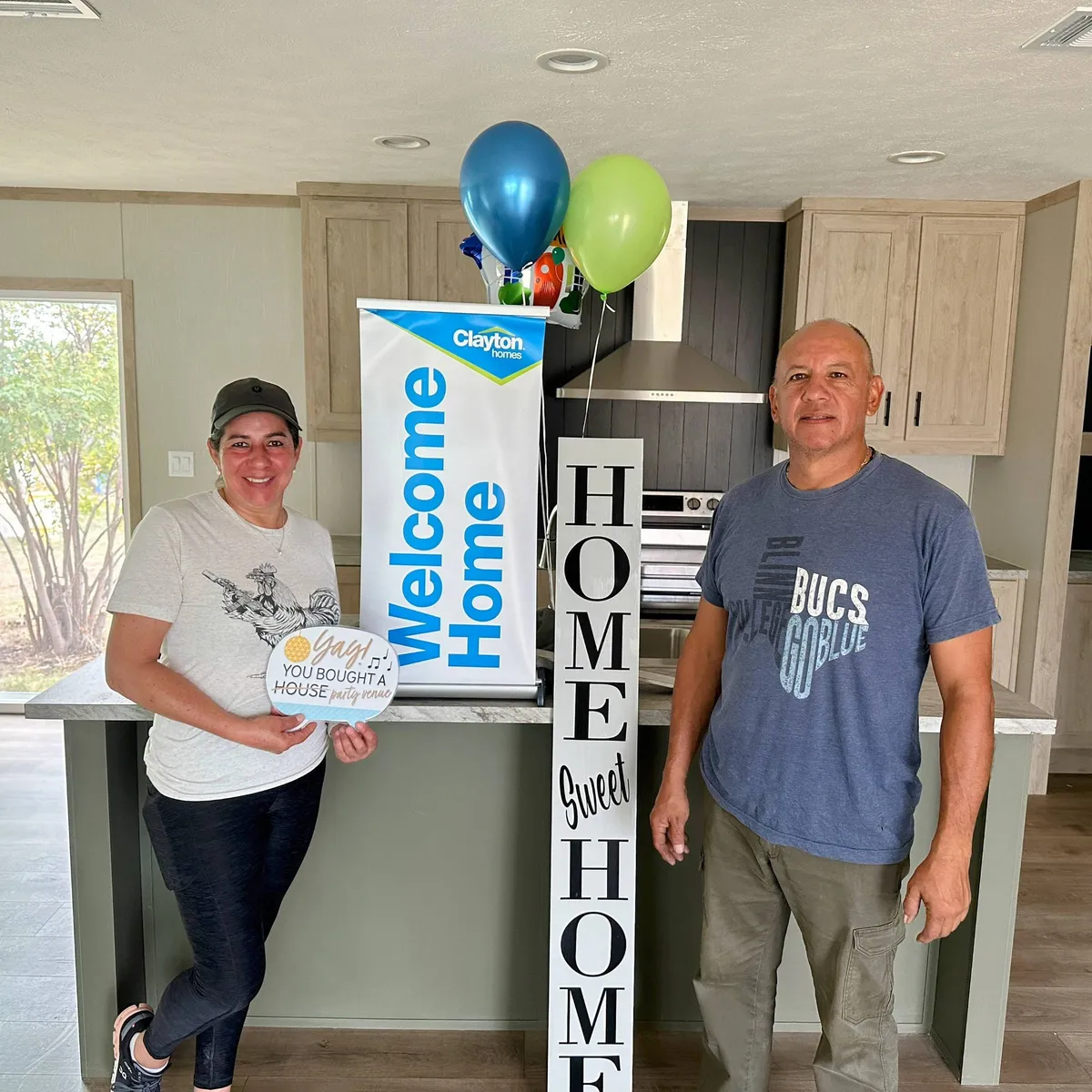 IRMA R. welcome home image