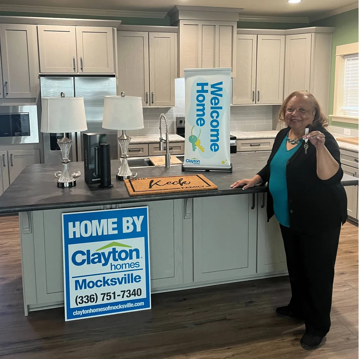 SANDRA P. welcome home image