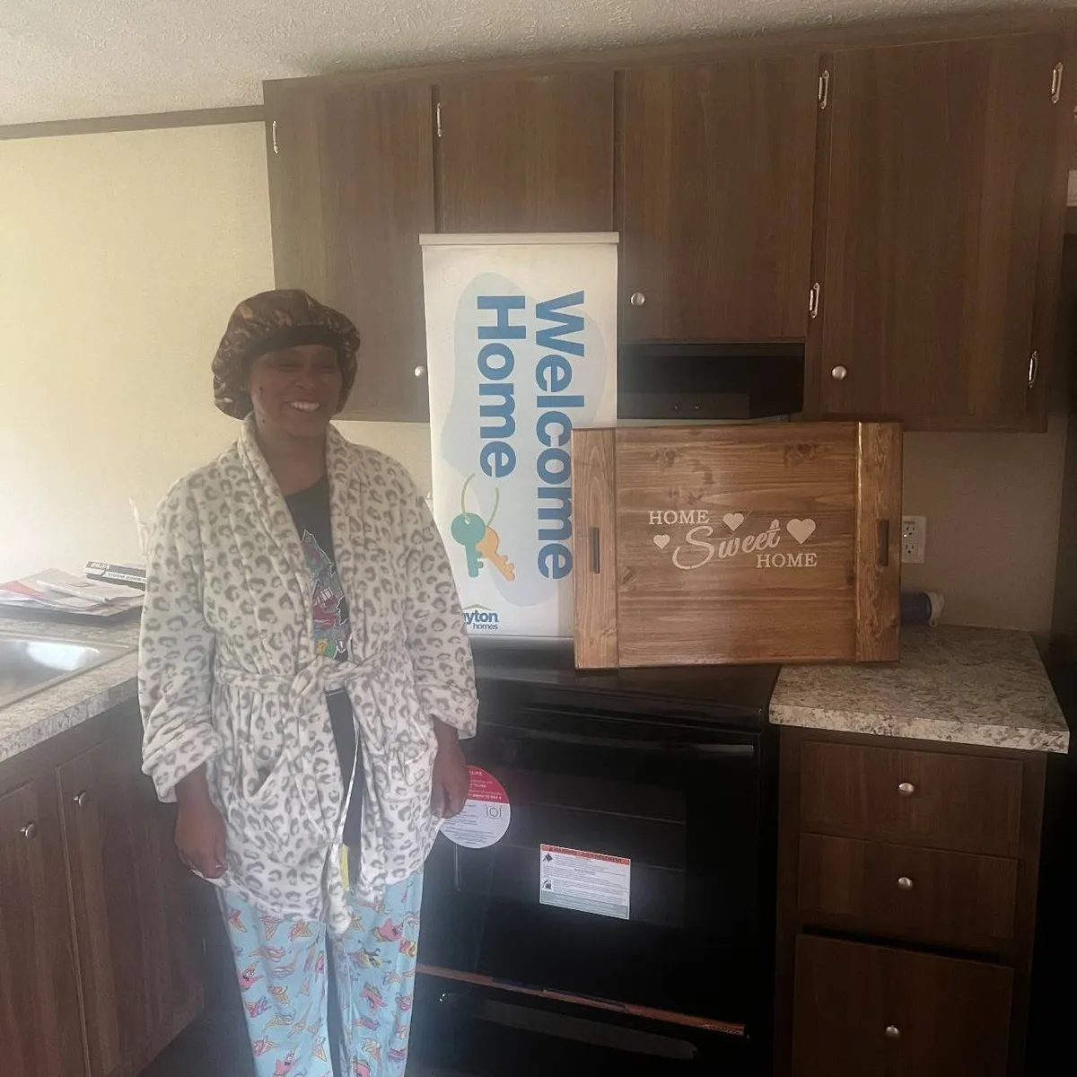 BERNICE N. welcome home image