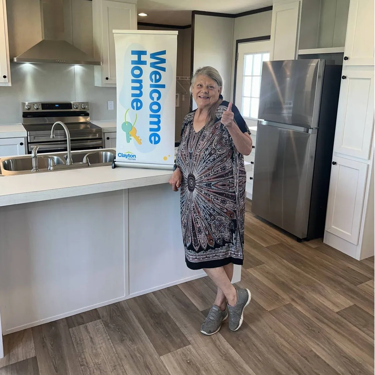 GLORIA B. welcome home image