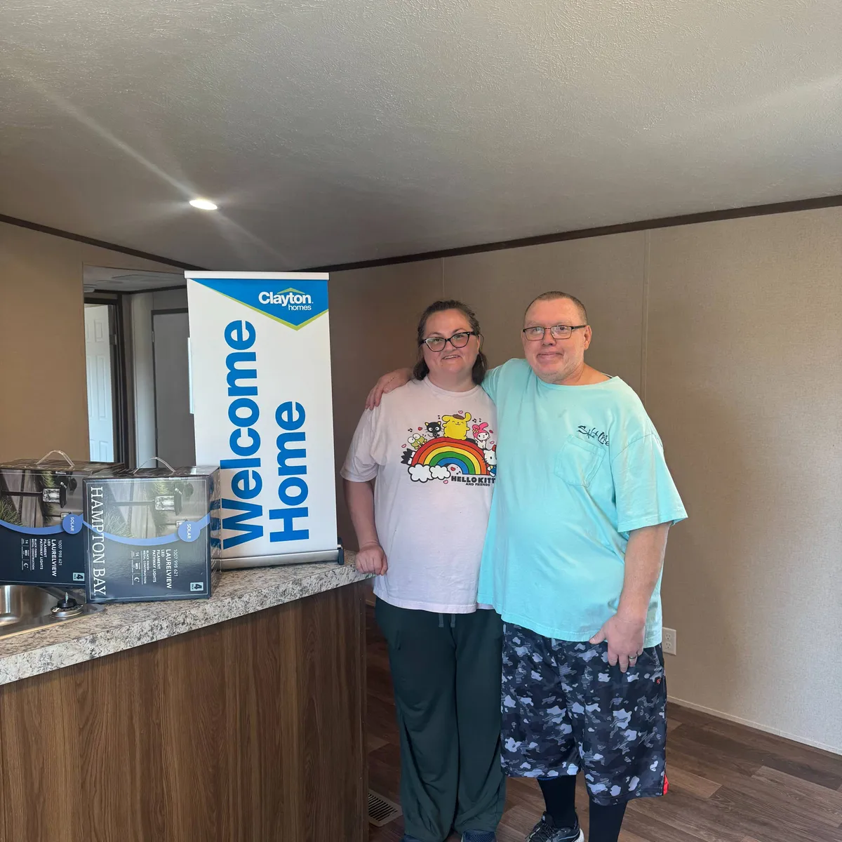 THOMAS M. welcome home image