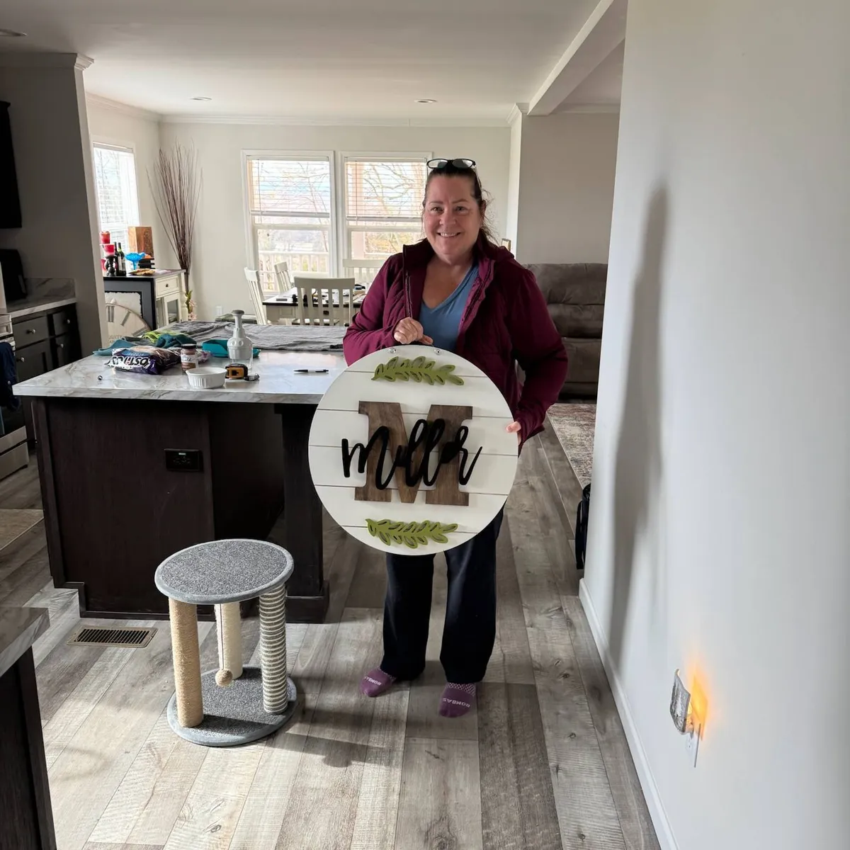 DONNA M. welcome home image