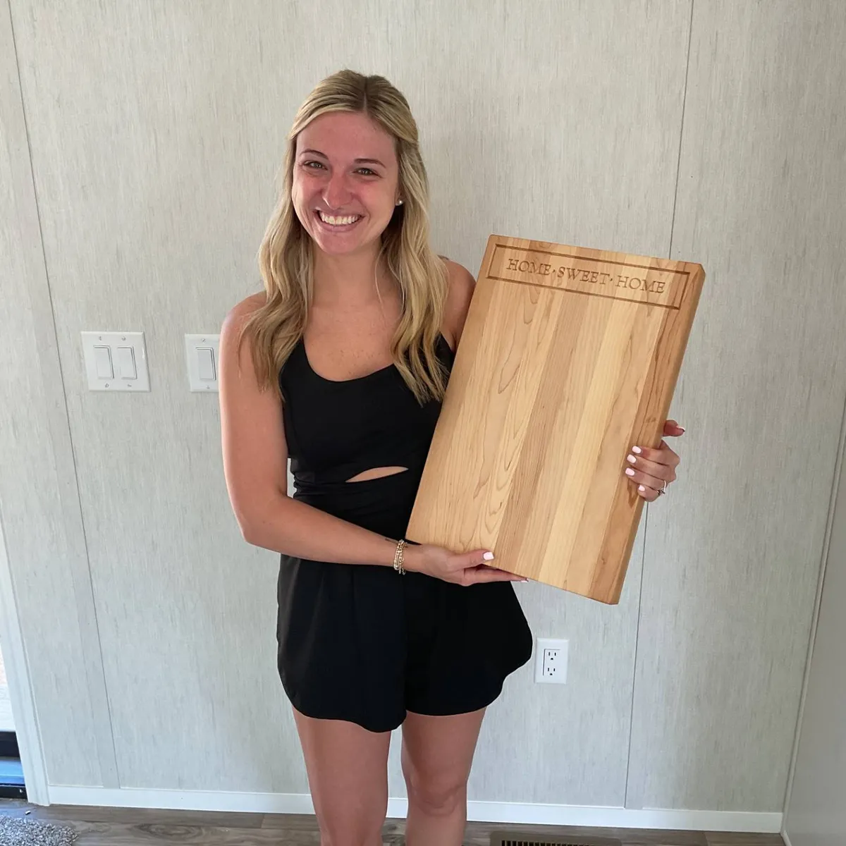 Makenzie W. welcome home image
