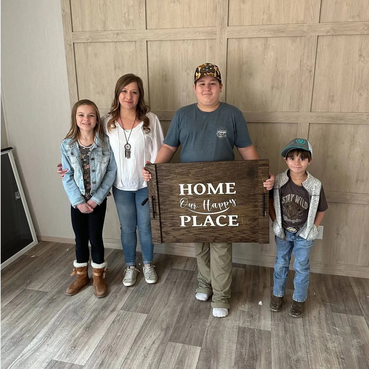 JOHN R. welcome home image