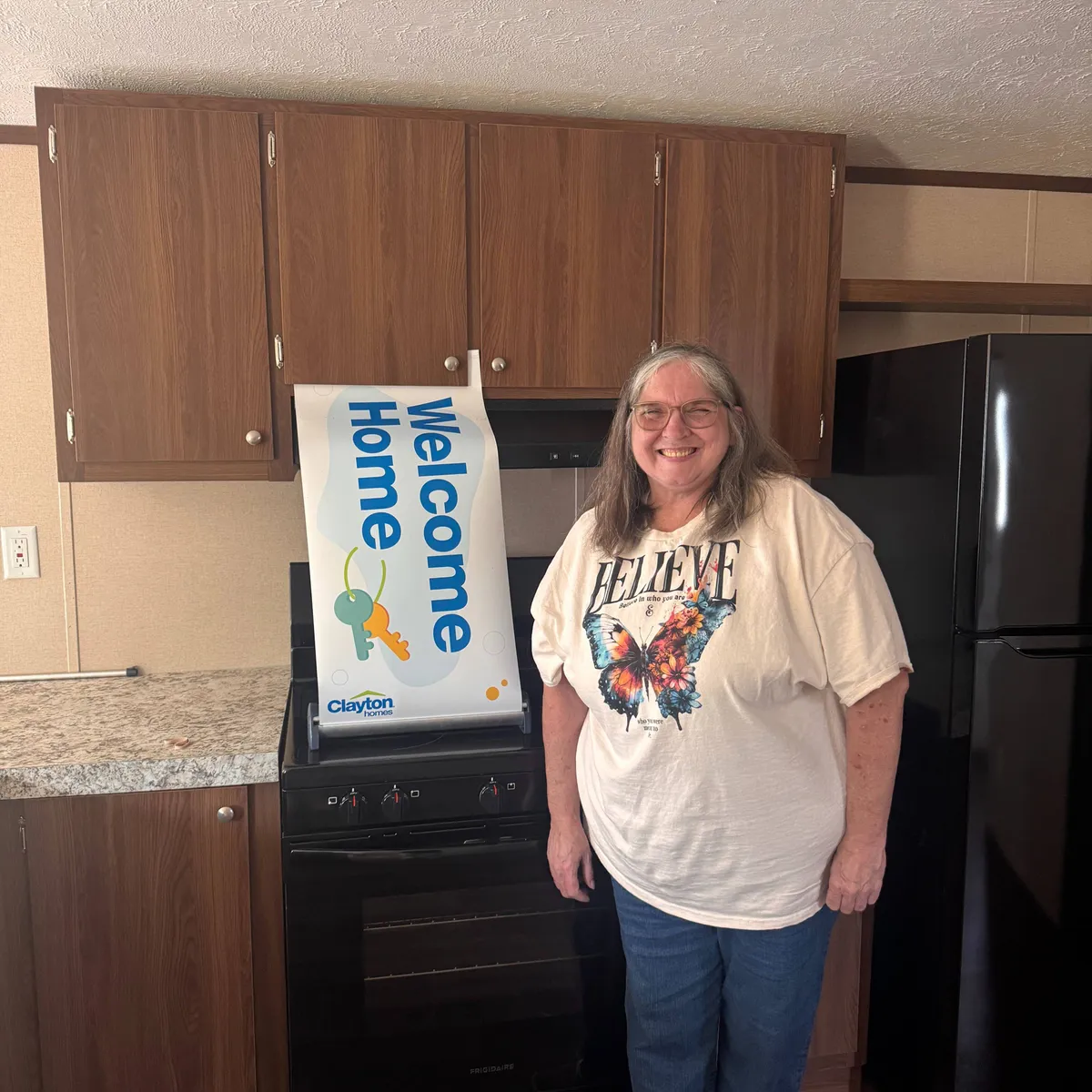 JOYCE B. welcome home image