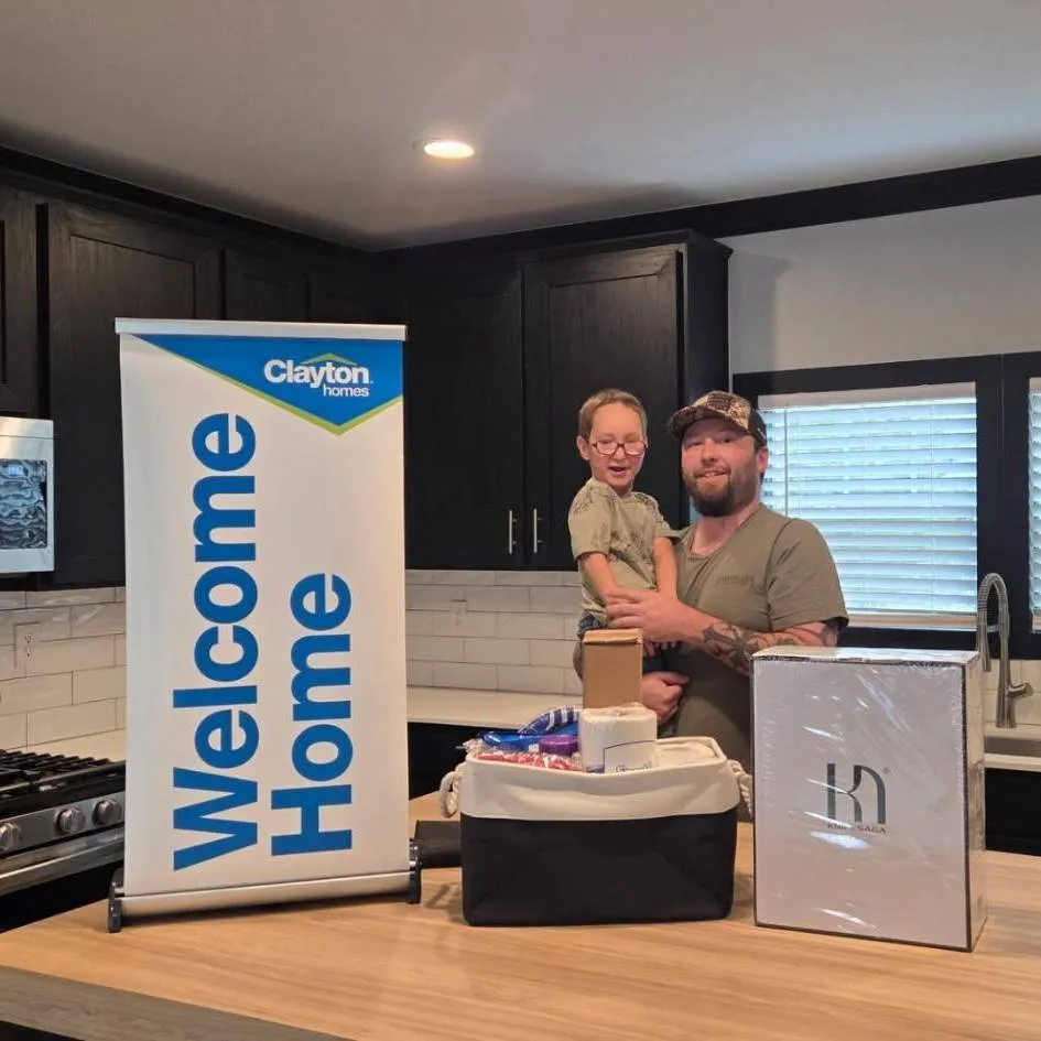 KEENAN V. welcome home image
