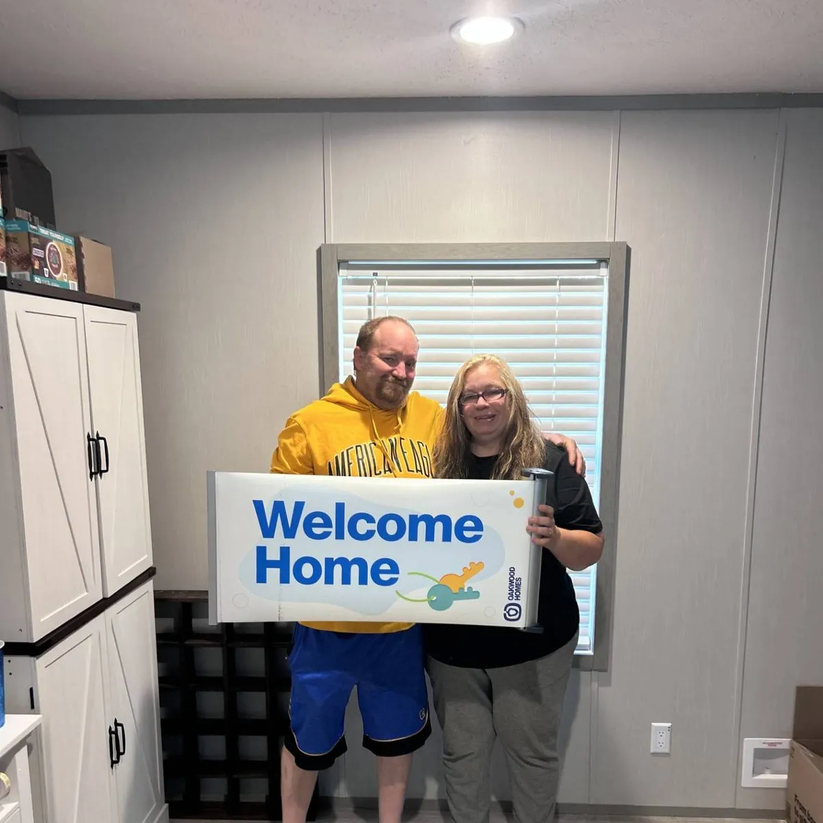 LARRY M. welcome home image