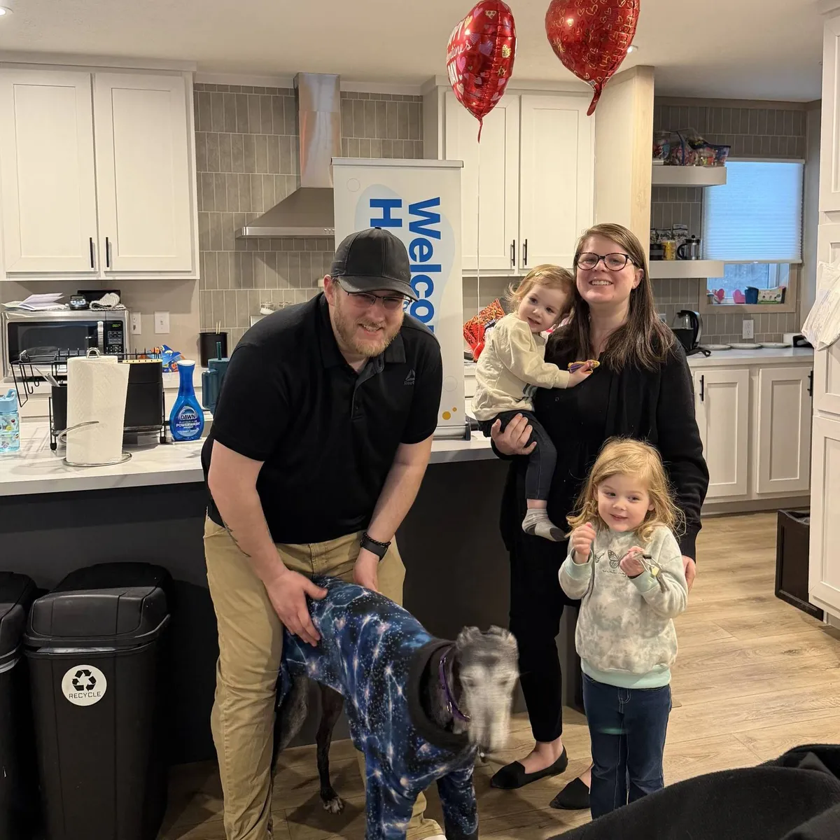 JOHNATHAN A. welcome home image