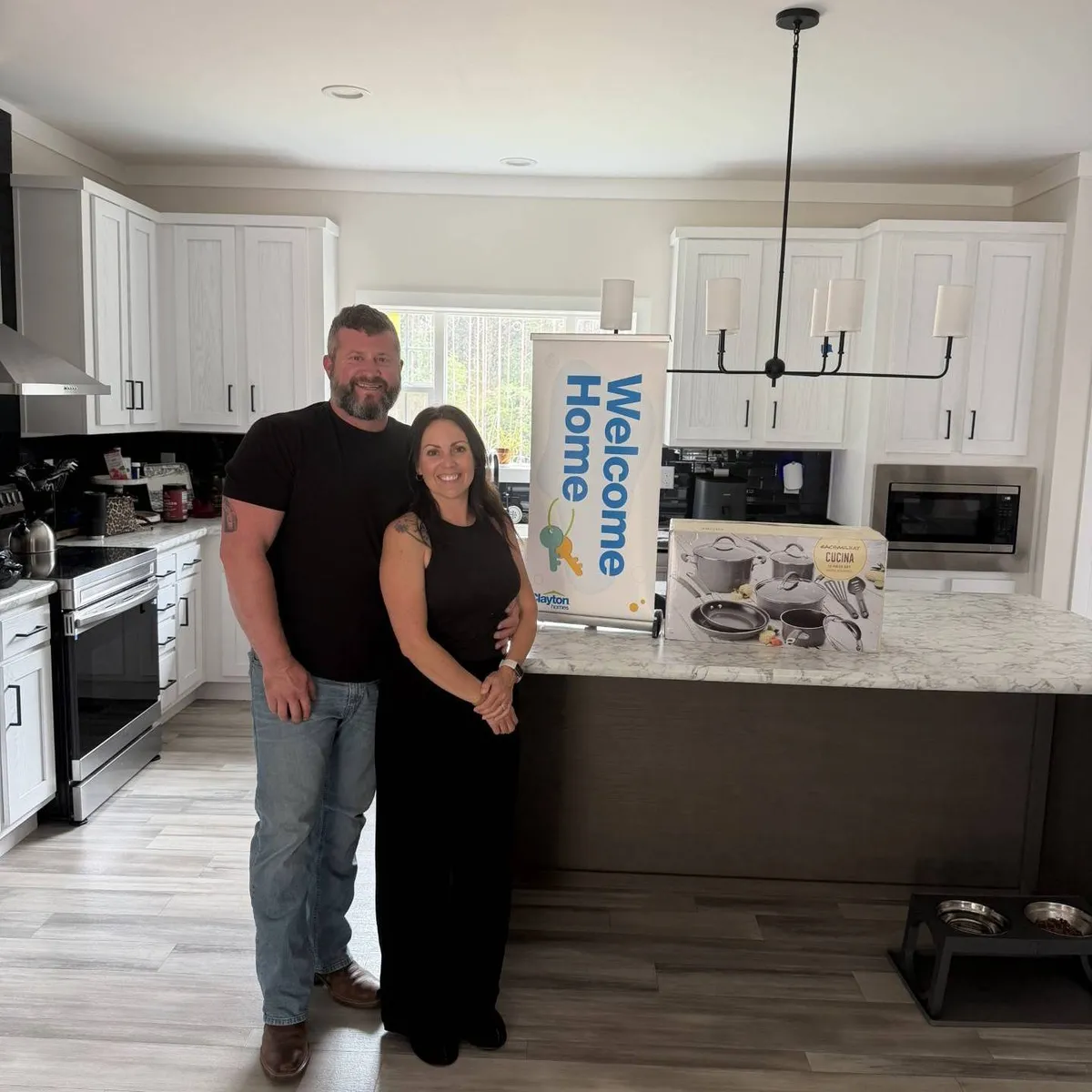 Michael E. welcome home image