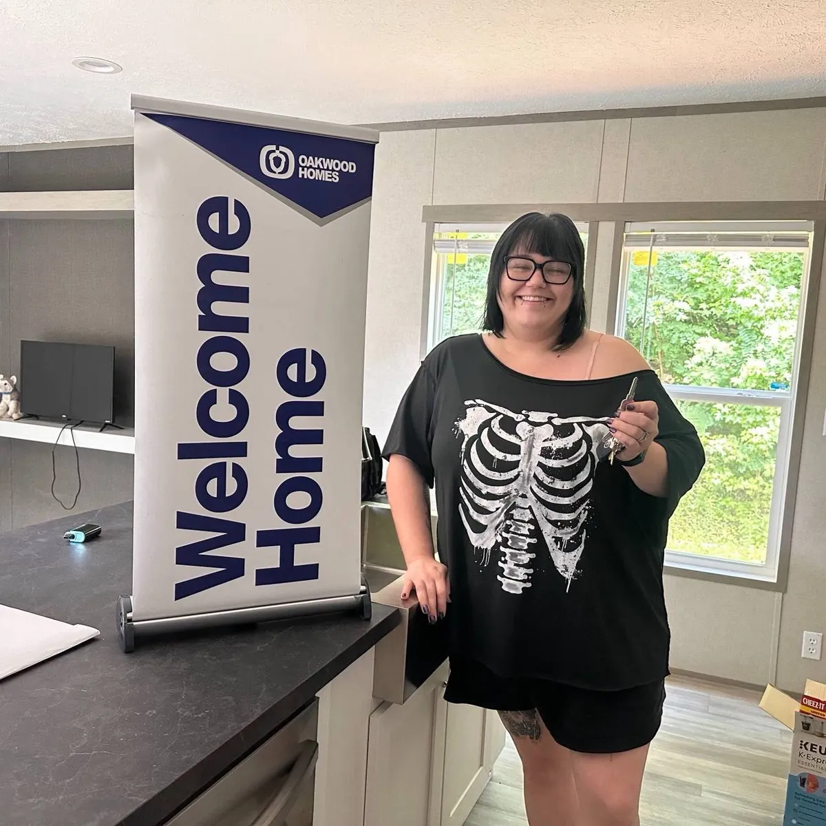 JUSTIN K. welcome home image