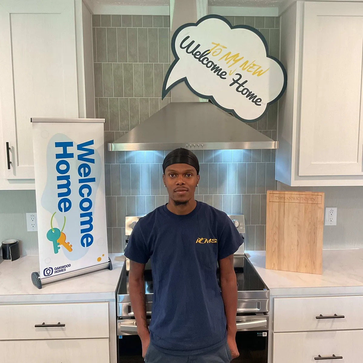 Tyshan P. welcome home image