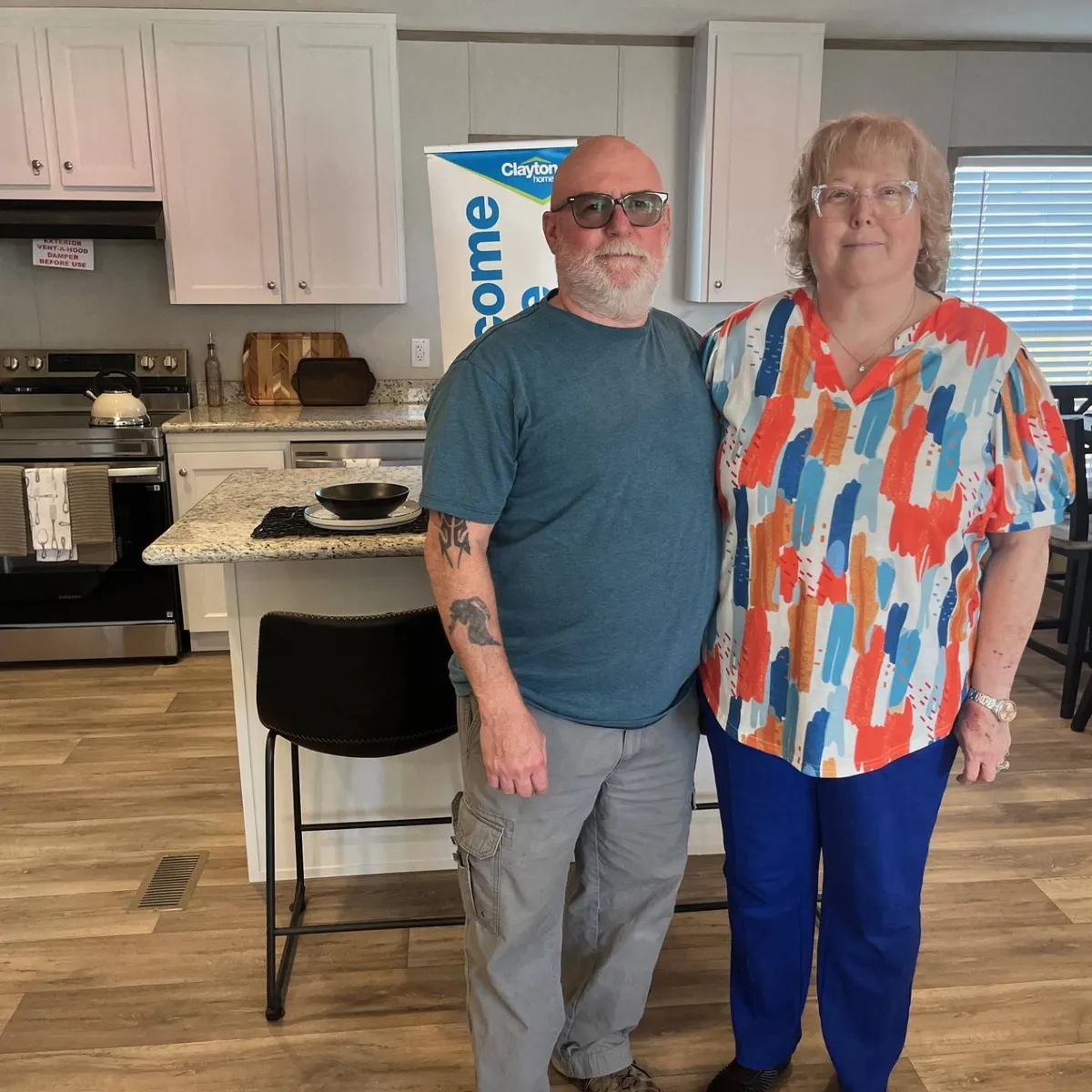 RAYMOND S. welcome home image