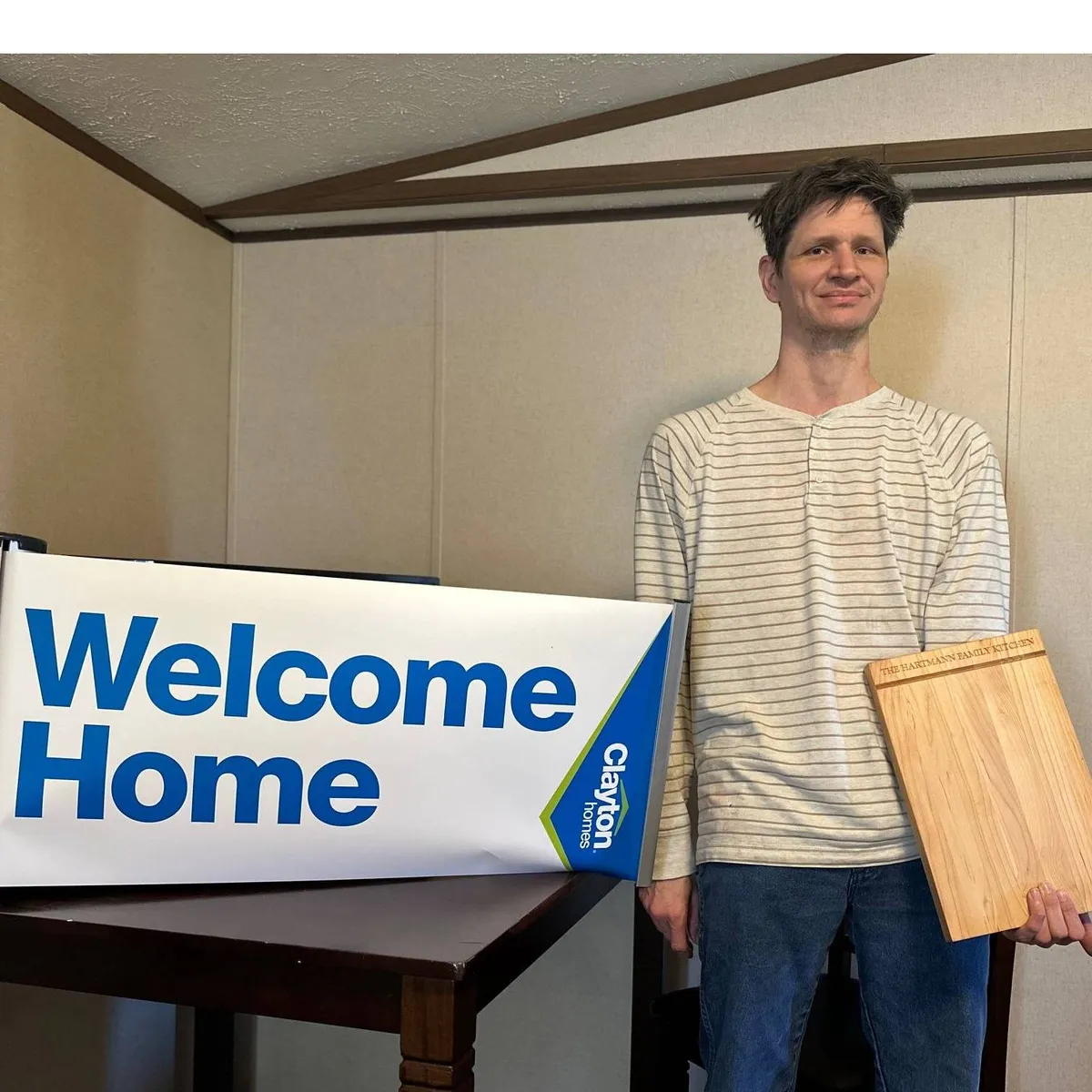 DAVID H. welcome home image