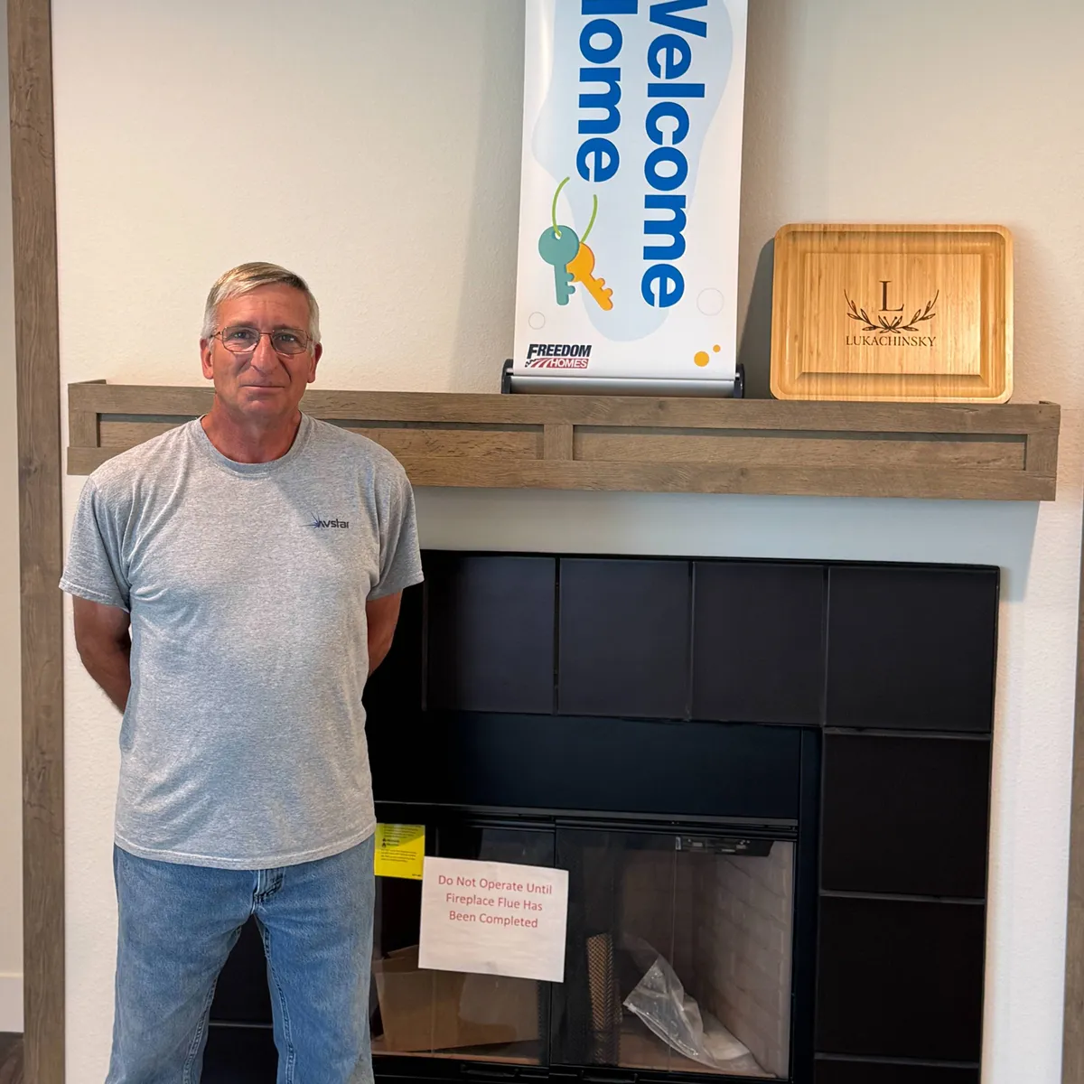 FRANK L. welcome home image