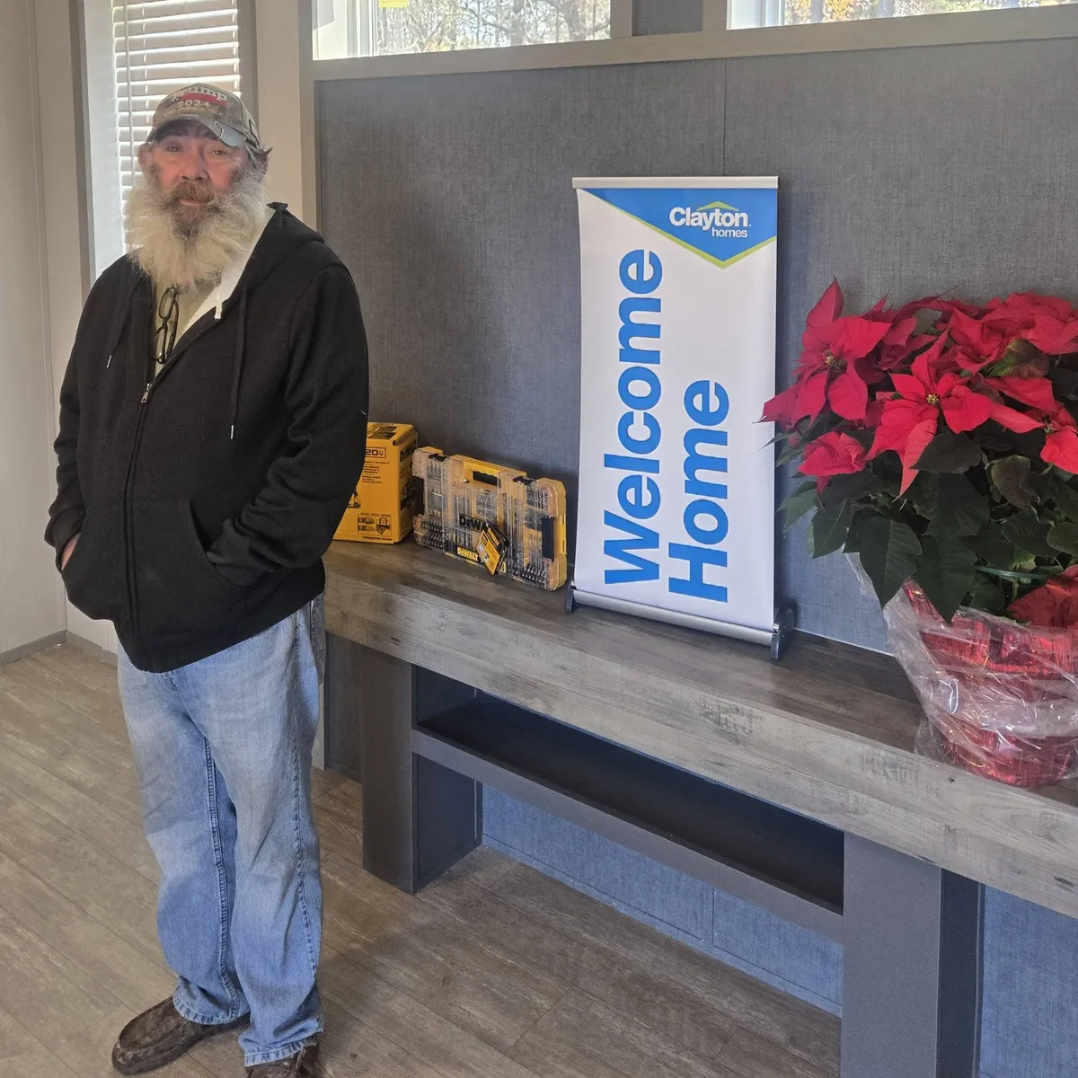 JAMES B. welcome home image