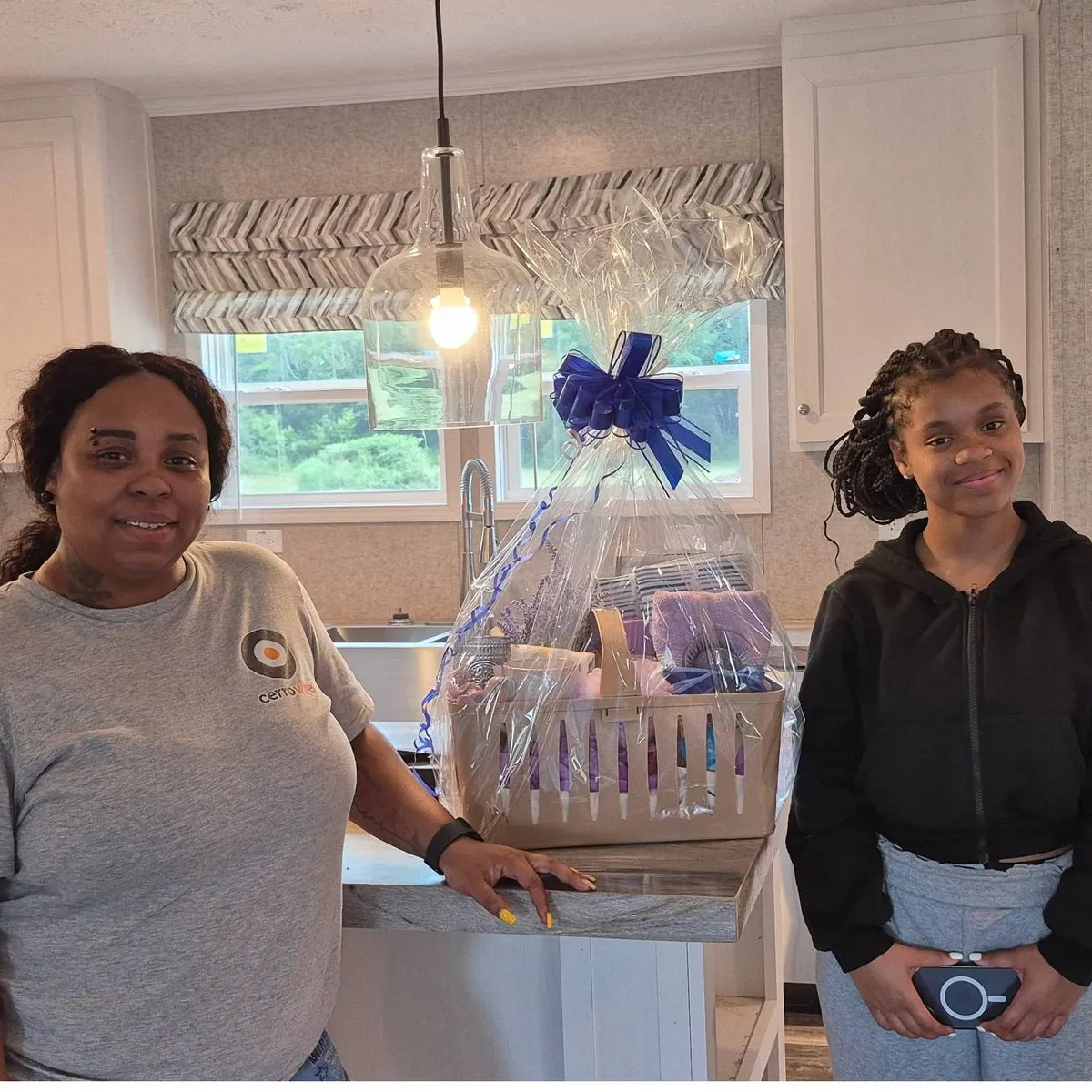 Jarasha J. welcome home image
