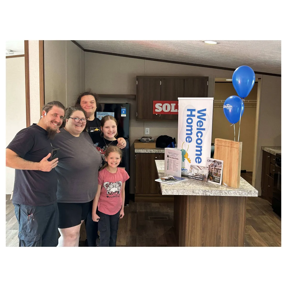 JOSHUA C. welcome home image