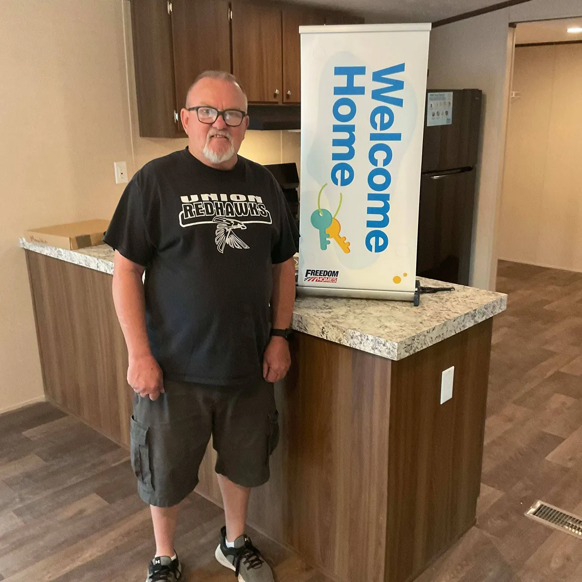 Ralph M. welcome home image