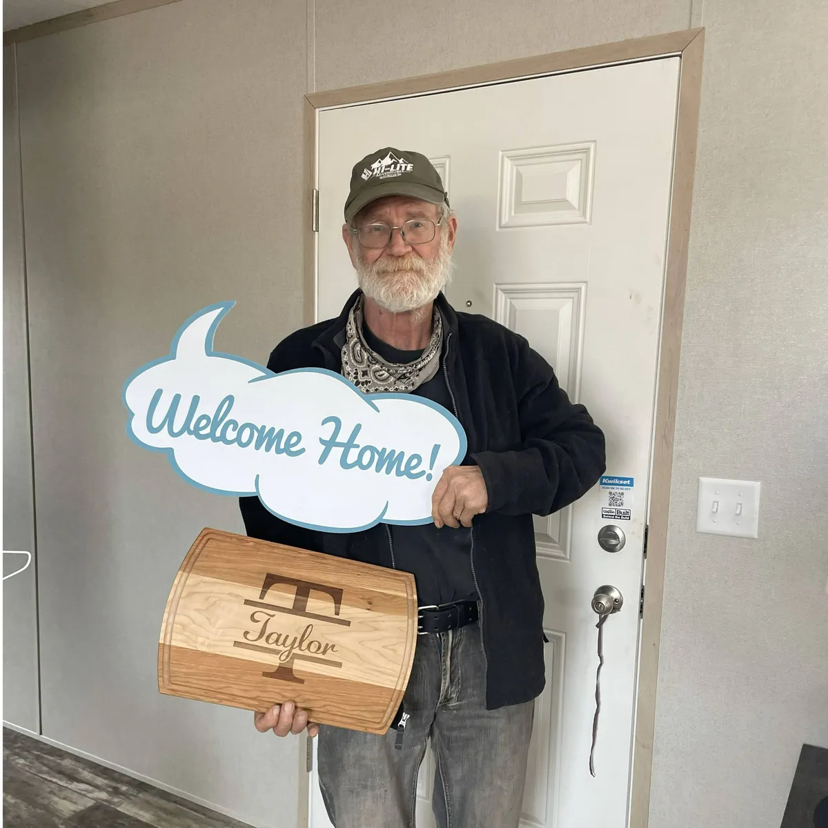 STEVEN T. welcome home image