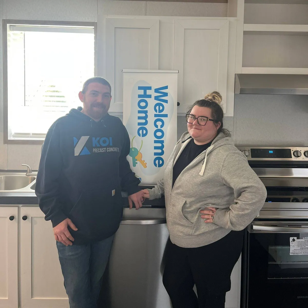 Matthew C. welcome home image