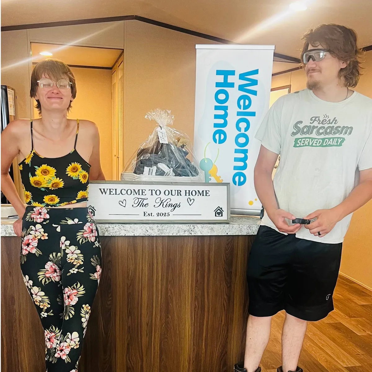 BRANDON K. welcome home image