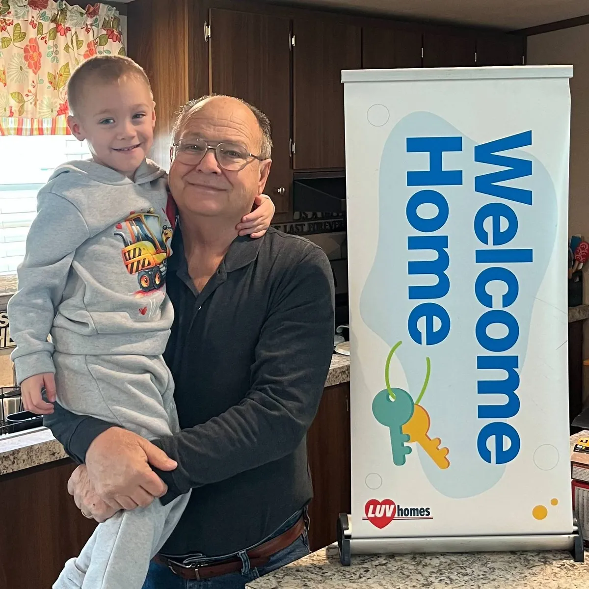 DAVID H. welcome home image