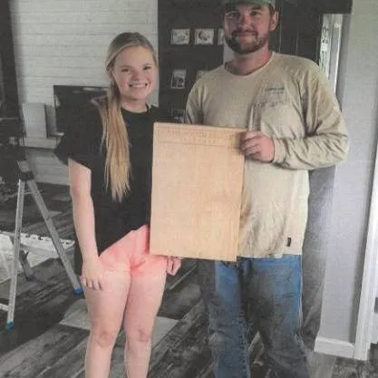 TYLER B. welcome home image