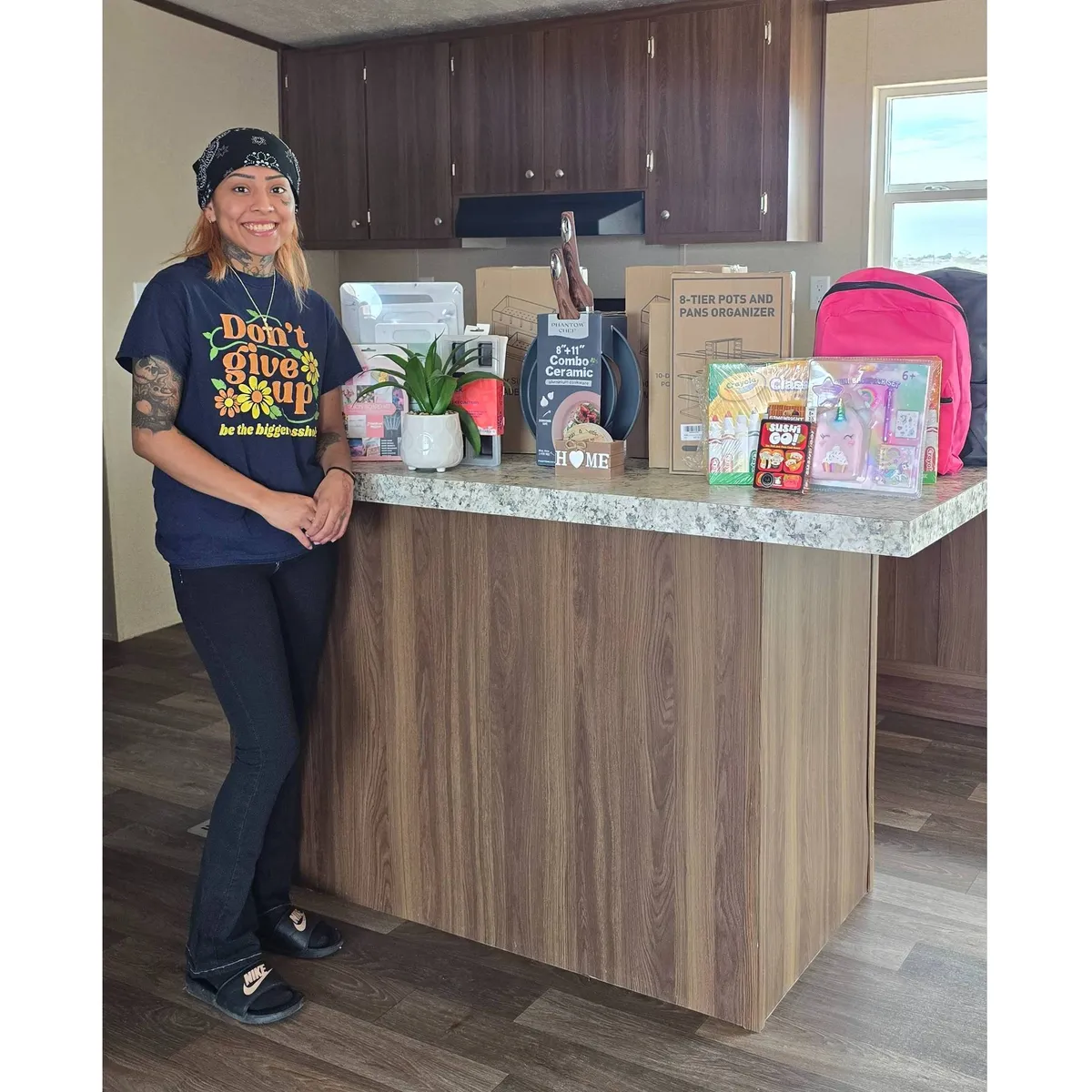 Breann C. welcome home image