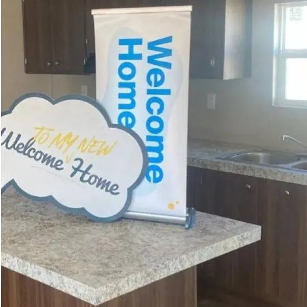 WILLIAM G. welcome home image