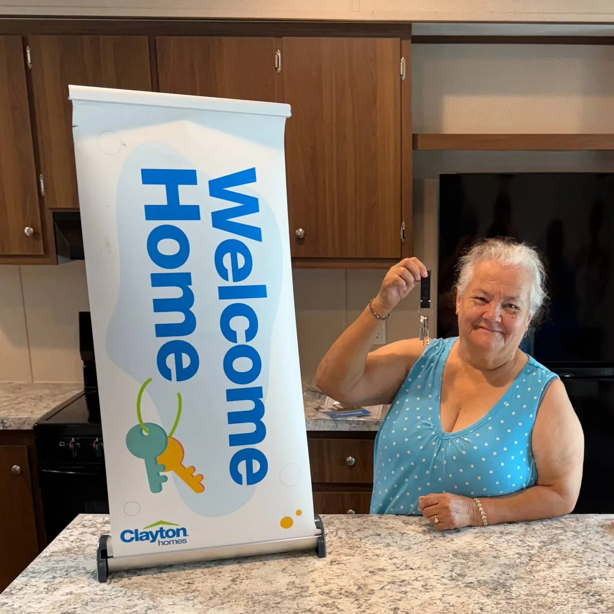 Linda B. welcome home image