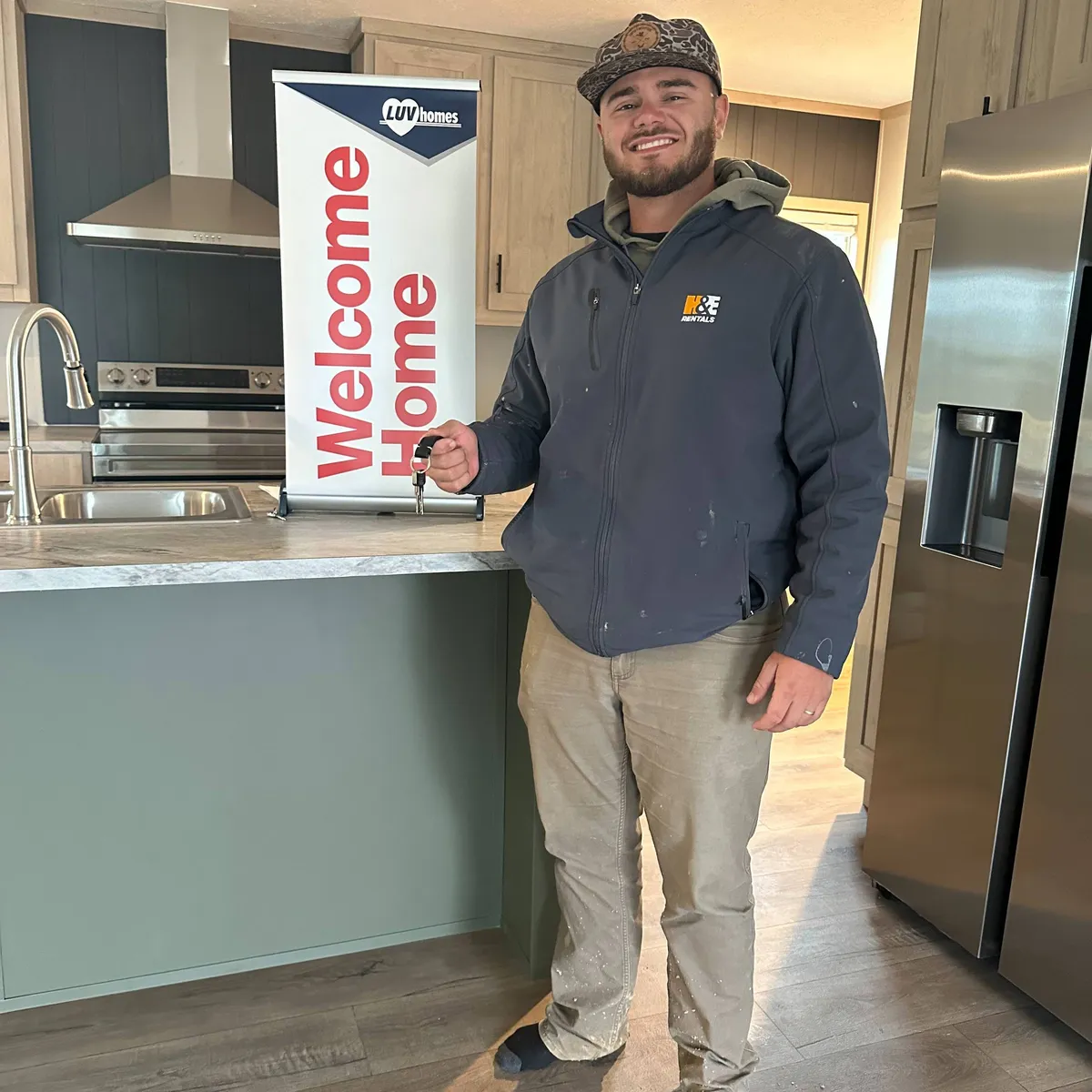 NOAH BRADLEY M. welcome home image