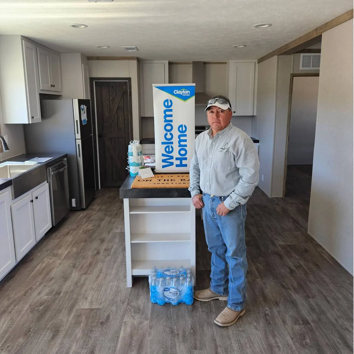 Melton Family L. welcome home image