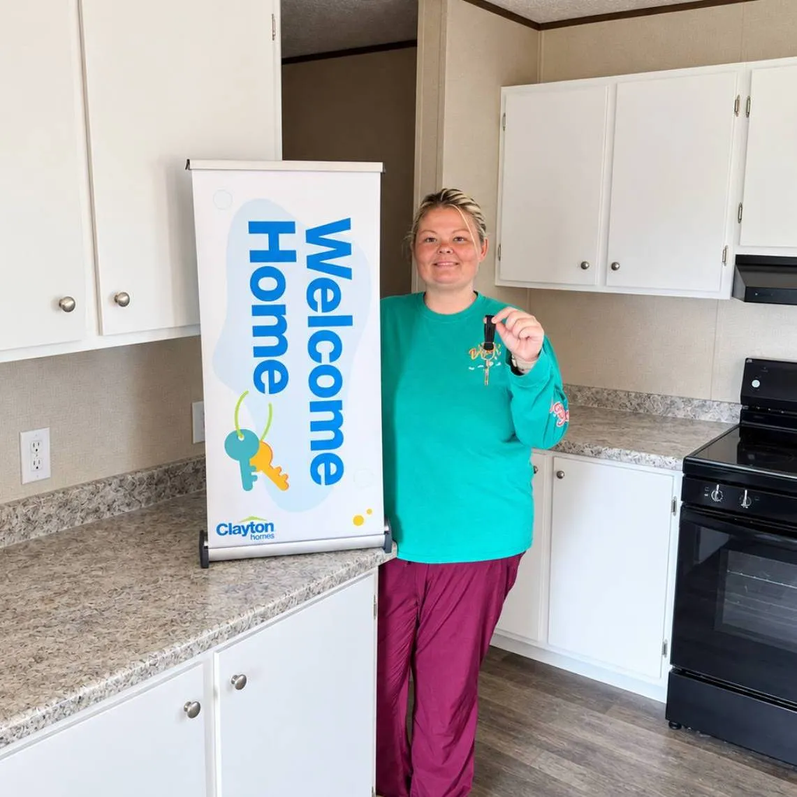 ASHLEY L. welcome home image